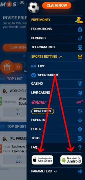 Mostbet mobile app